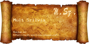 Mult Szilvia névjegykártya